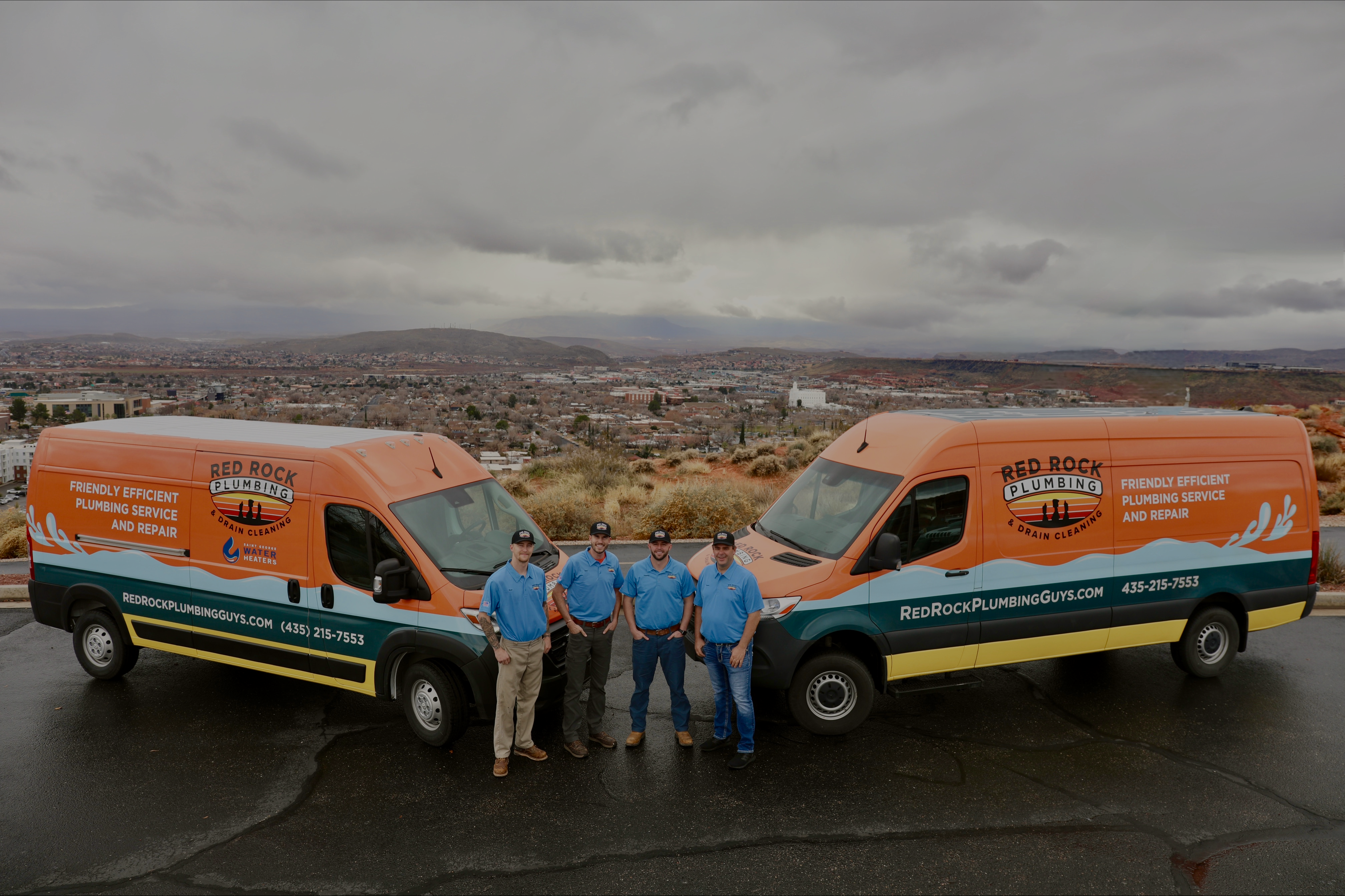 Red Rock Plumbing full team photo