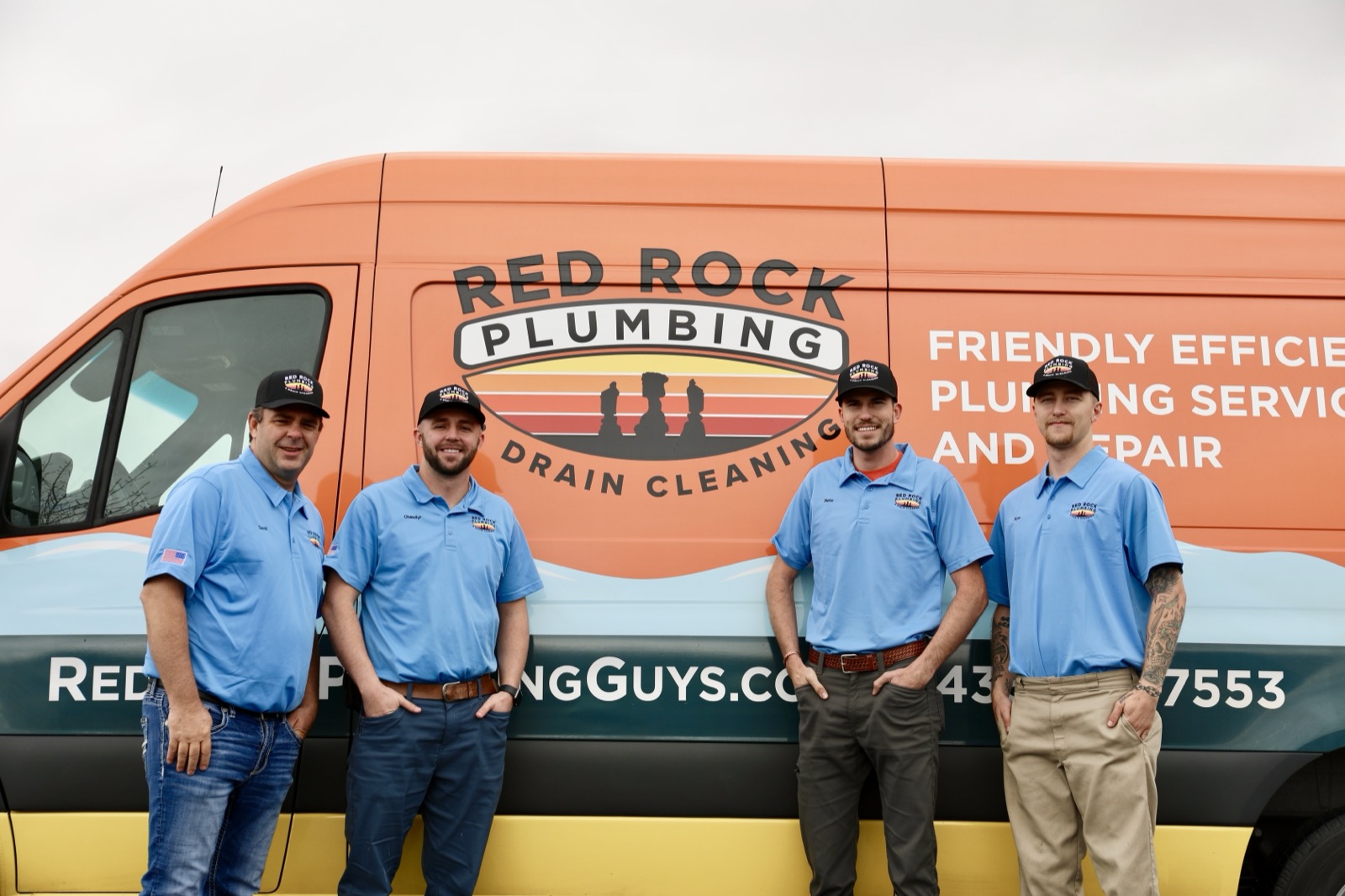 Red Rock Plumbing team