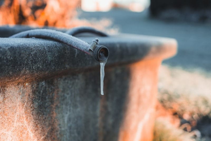 Frozen Water Lines